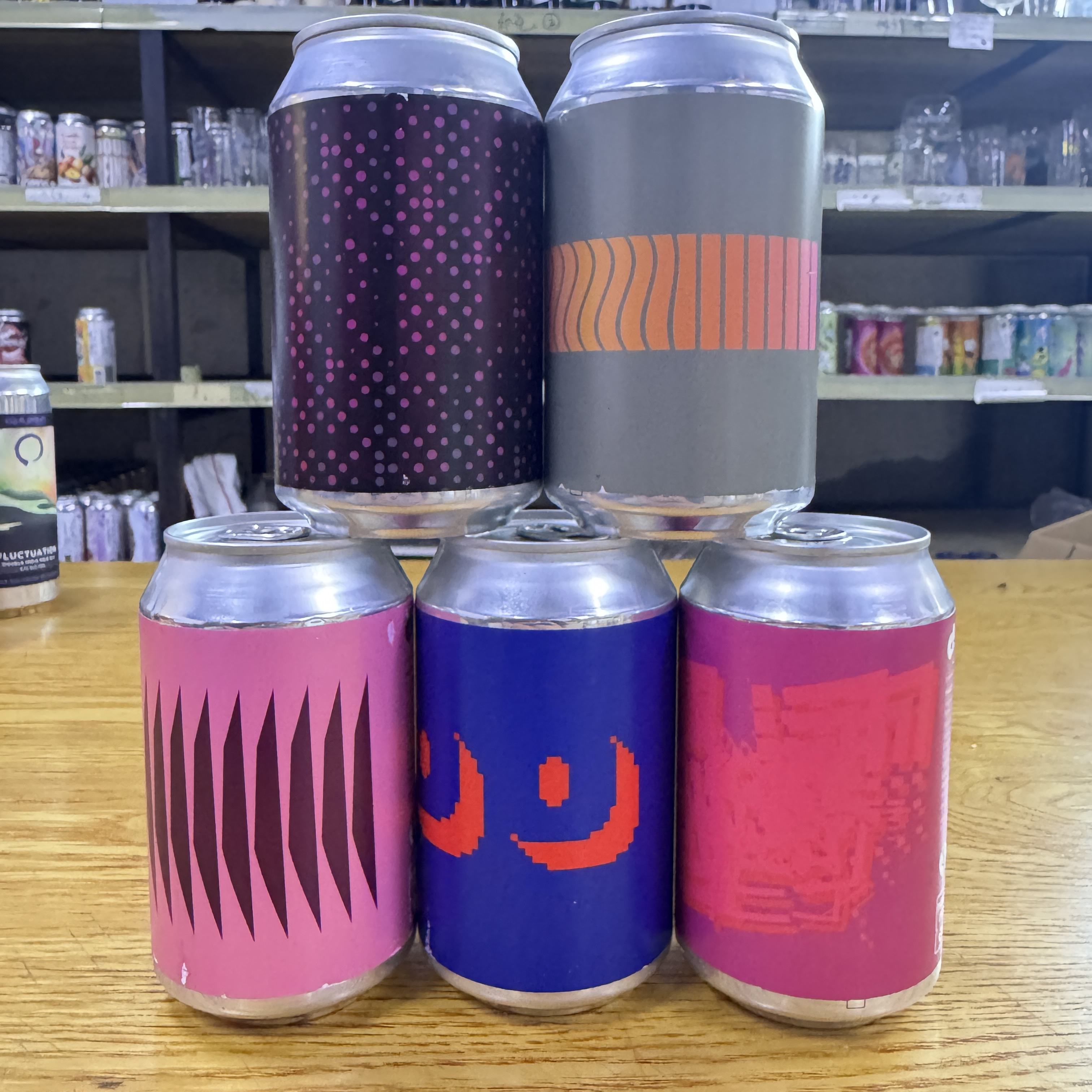 Burlington鸭池古斯啤酒5瓶