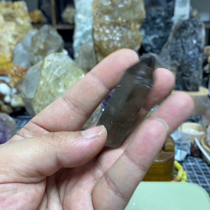 水晶水晶柱未镶嵌