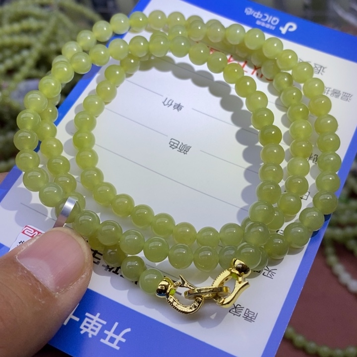 和田玉未镶嵌项链卡6