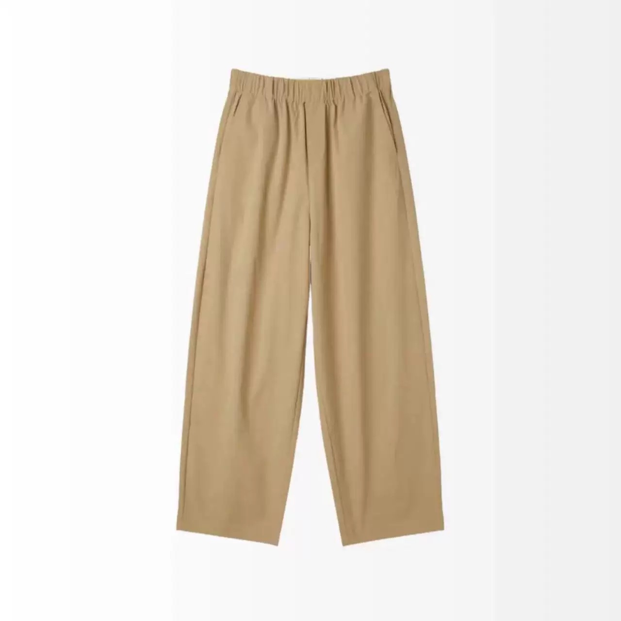 【舒柔特】2025老钱风弯刀裤山本九分裤子女休闲百搭高腰春夏