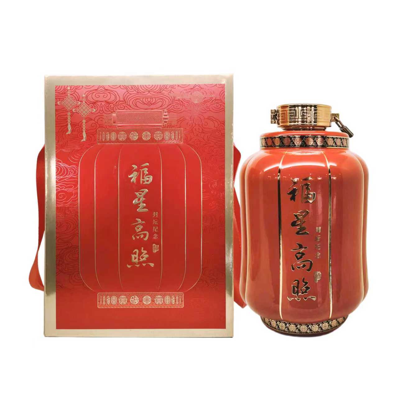 三角洲52度三角洲福星高照浓香型白酒