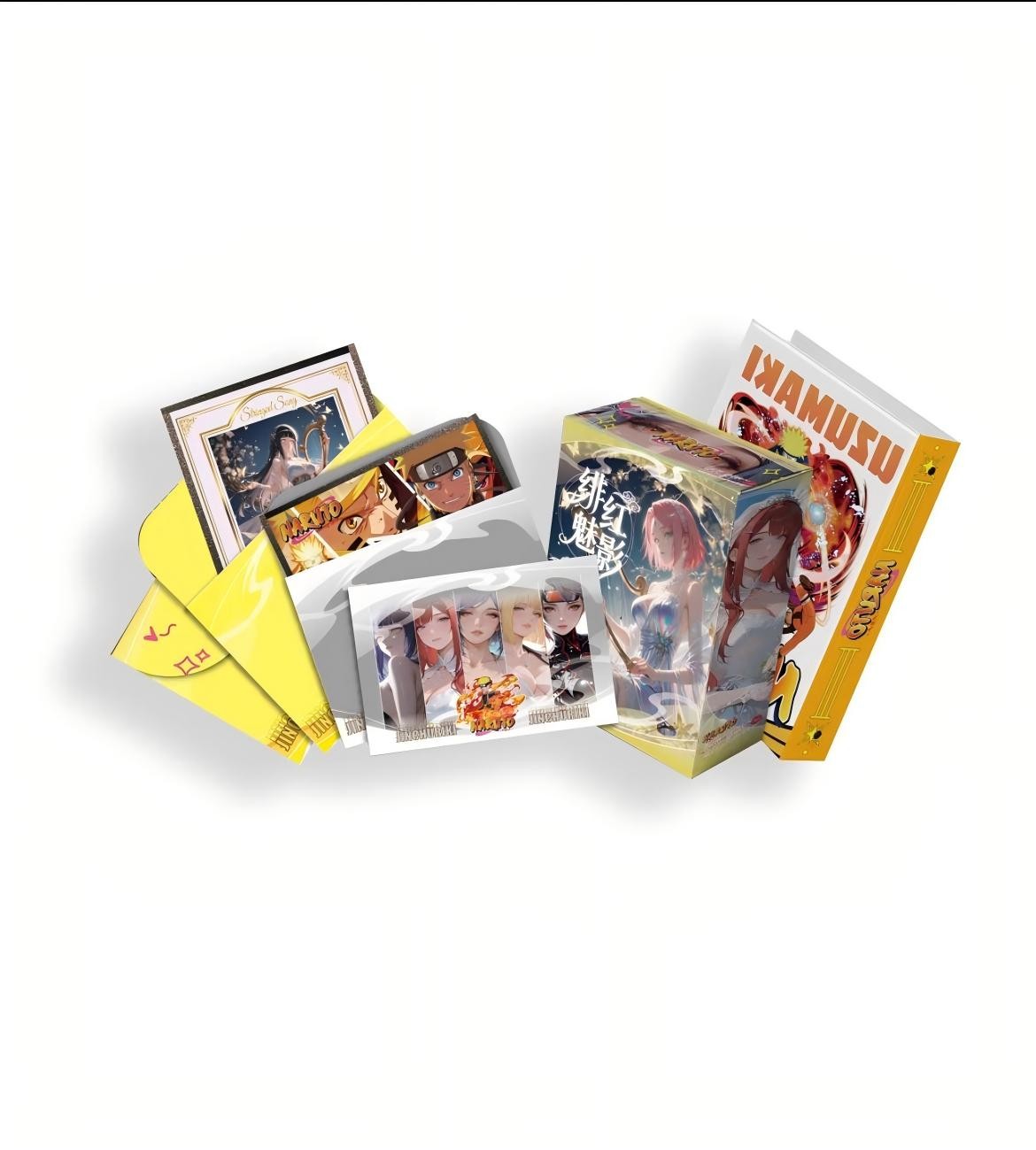 【玩法合集】幻卡绯红魅影火影色纸同人二创收藏色纸盲盒/代拆