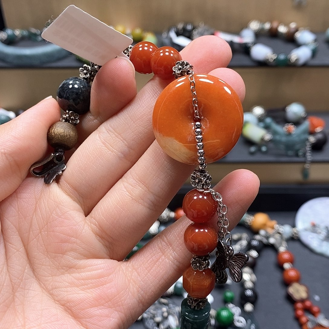 翡翠未镶嵌手链手链