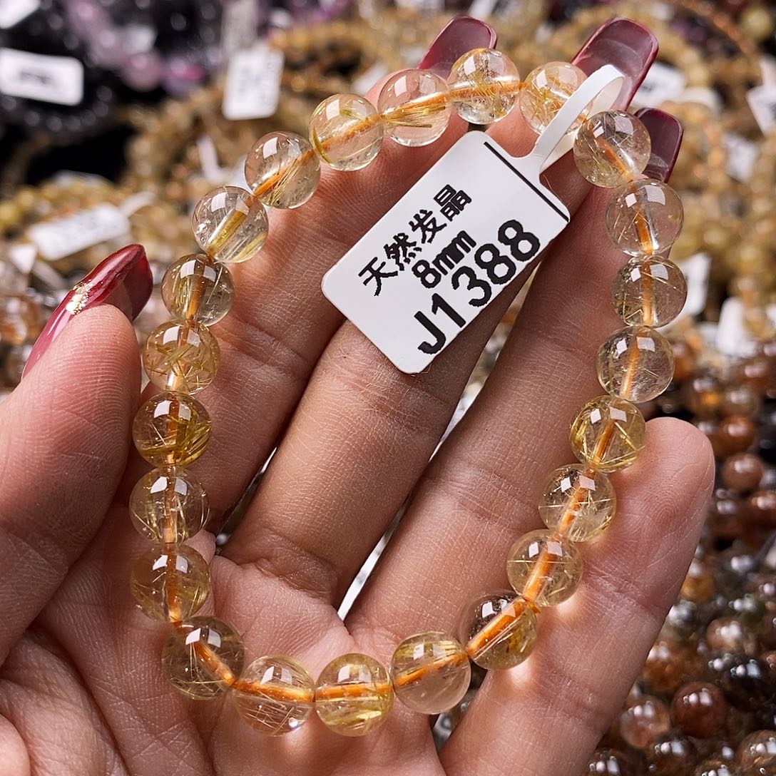 水晶手链未镶嵌水