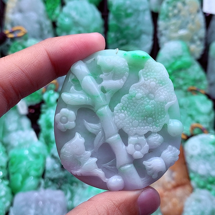 翡翠吊坠(不含链)未镶嵌