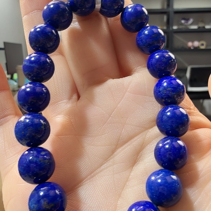 青金石未镶嵌手链优0206 约10