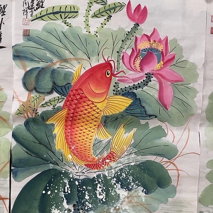 国画平价书画胡洪祥45/68