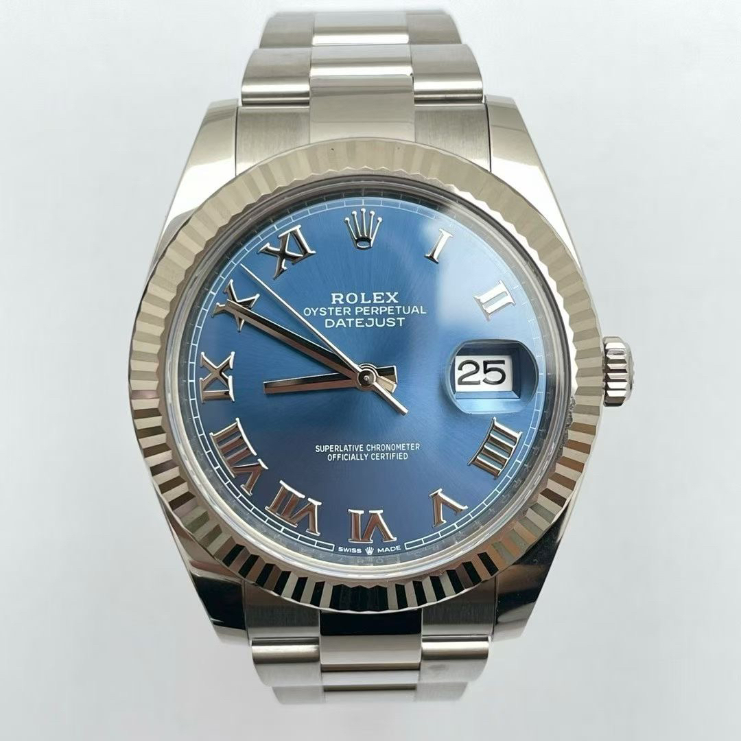 95新 Rolex/劳力士 日志/22全套/m126334-0025/41mm/精钢间18K金