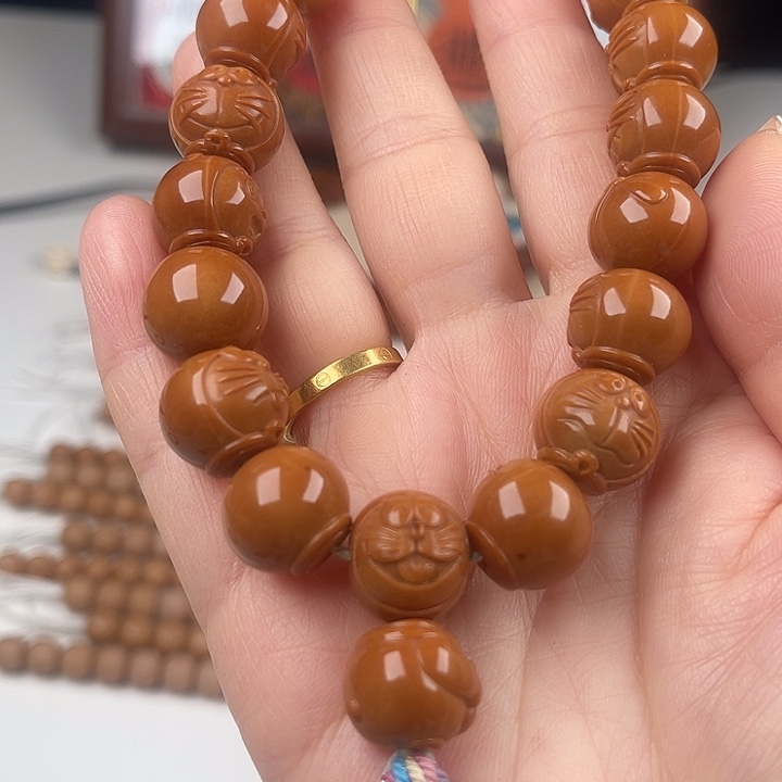 手串猴头核桃微瑕多啦