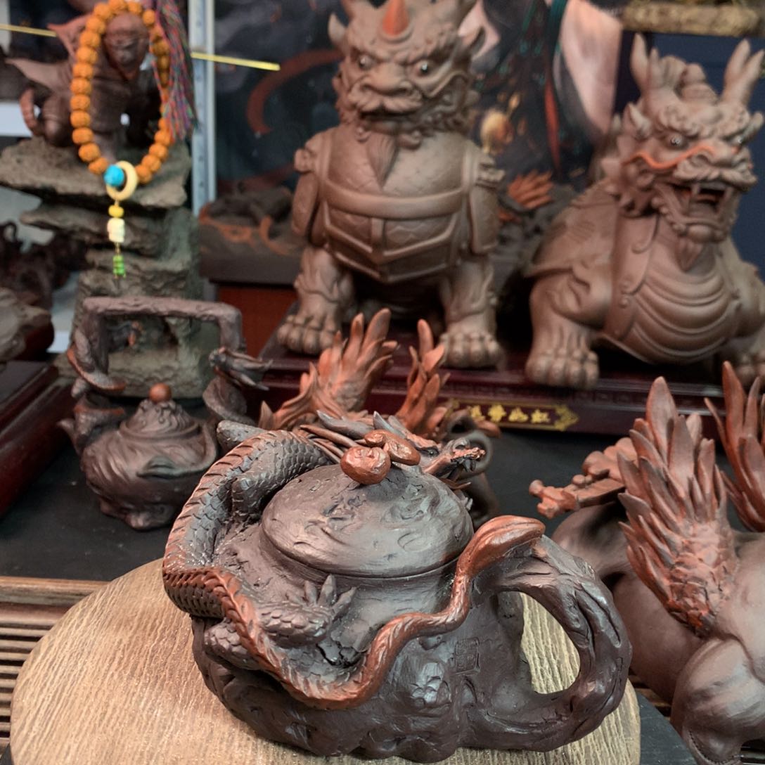 【闪购商品】紫全手工制作紫砂壶福***财