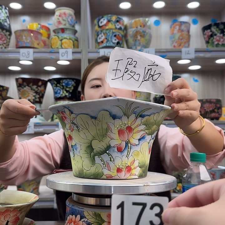 紫砂花盆瑕疵瑕疵173