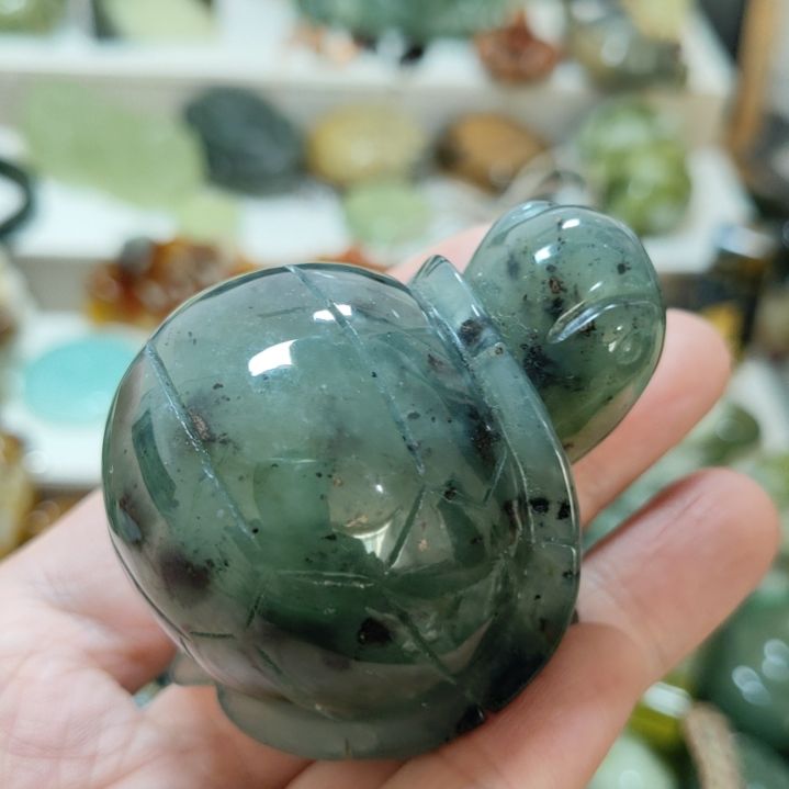 岫玉手把件款式未镶嵌