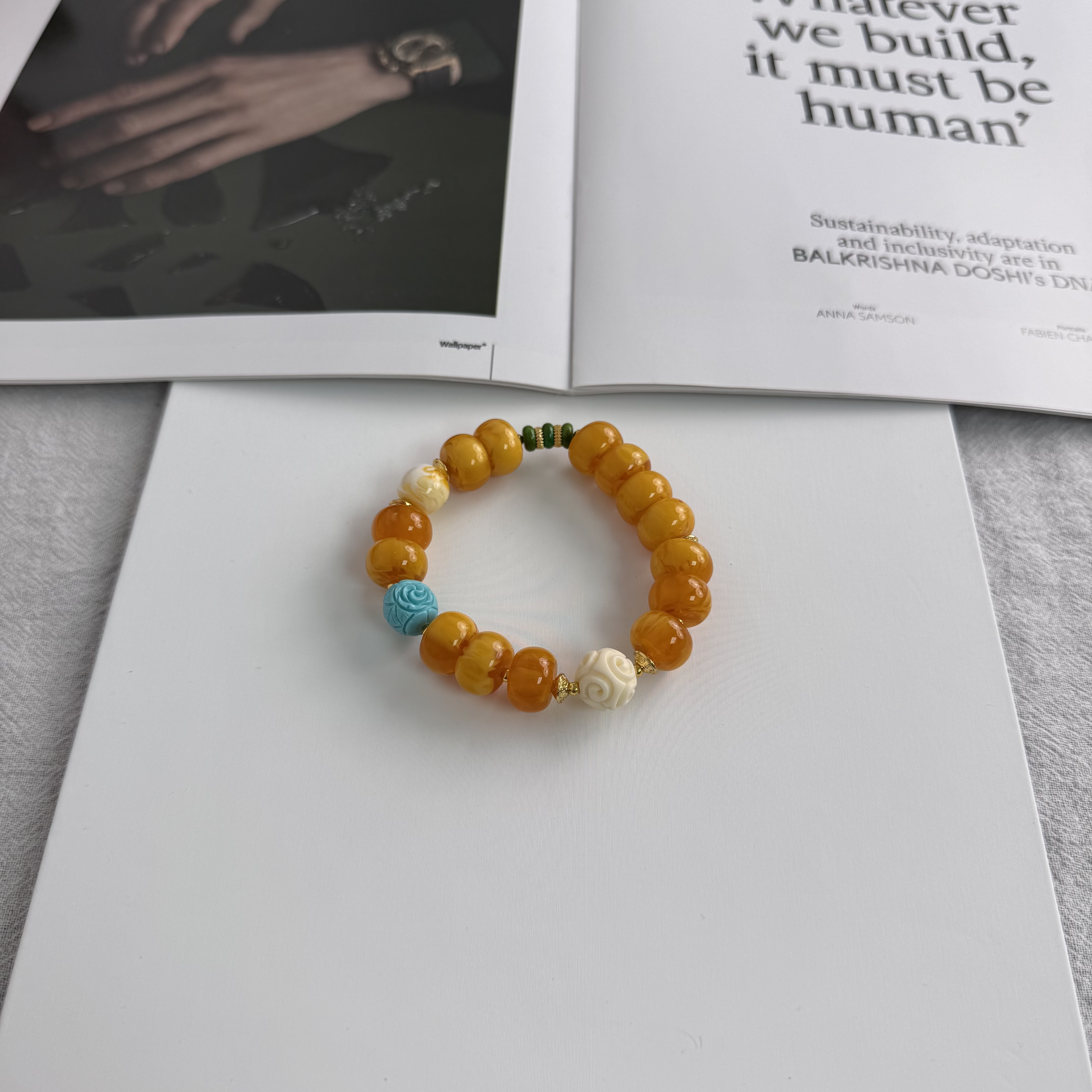 高定珠宝蜜蜡手链14+ZX2781S958