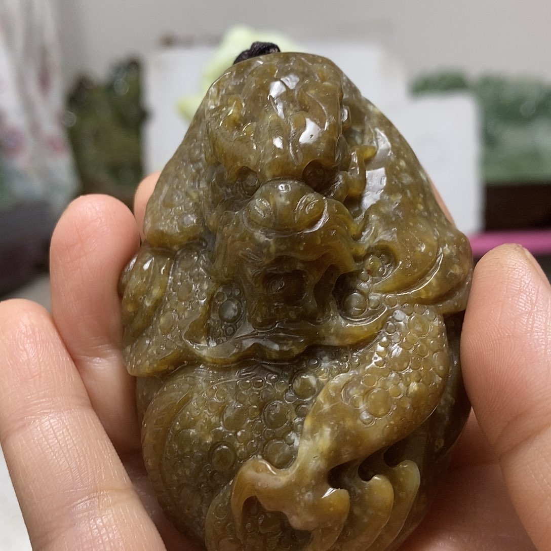 W***定玉玉未镶嵌居家摆件