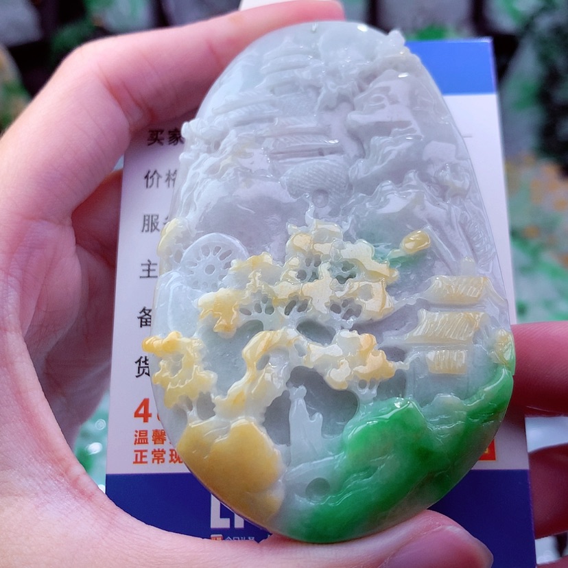 【闪购商品】翡翠颈饰未镶嵌天然