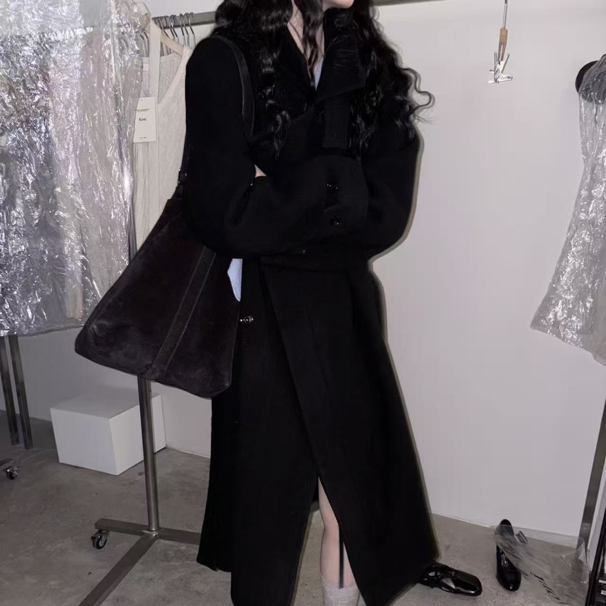 【by兜兜韩国代购】2025121810 Koni 长款大衣 NO退NO换