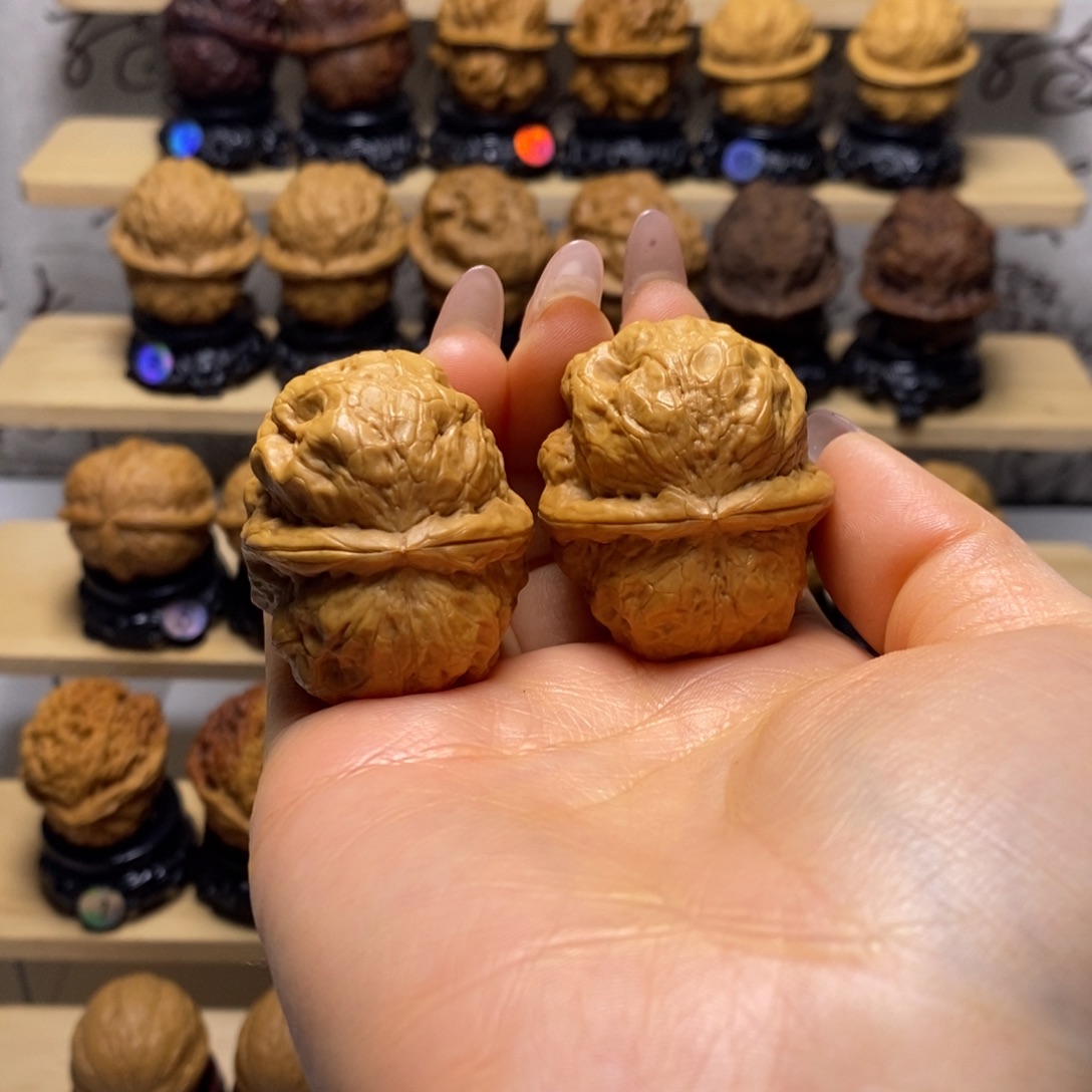 文玩核桃把件元宝疙瘩包y2