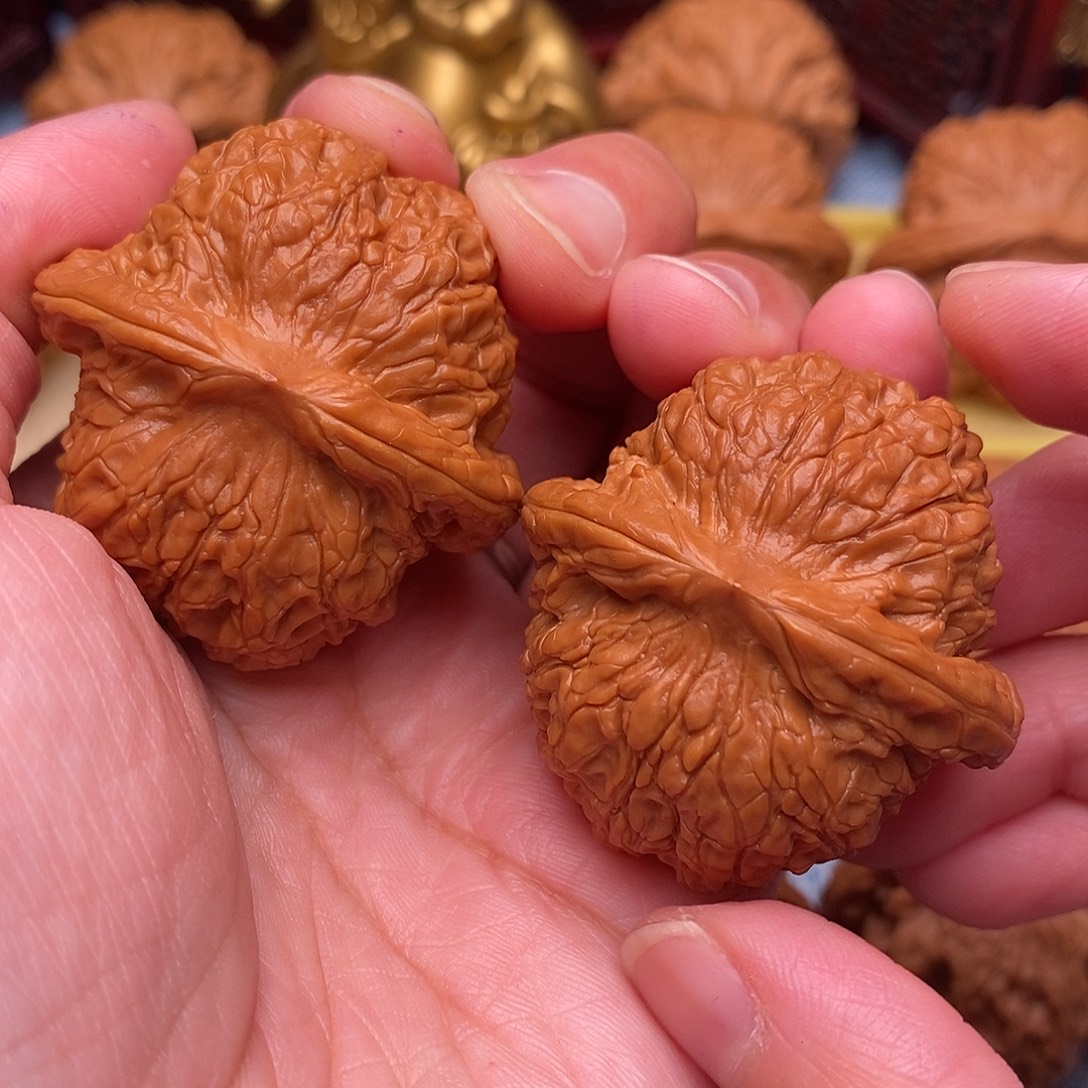 文玩核桃把件全品毕业绝配天花板血麒麟41尺