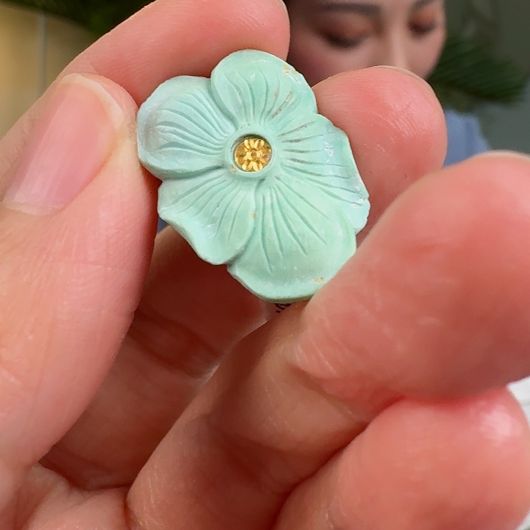 绿松石珠宝奇石未镶嵌