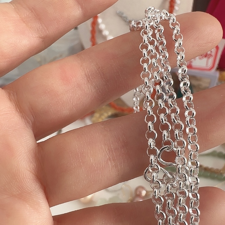 末***淡水珍珠颈饰银S925镶嵌