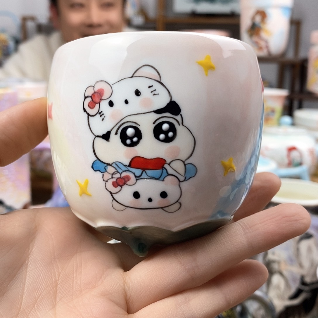 杯景德镇陶瓷高温瓷