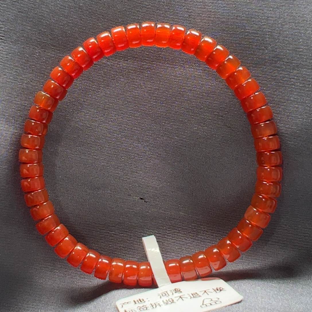 未镶嵌手串南红玛瑙