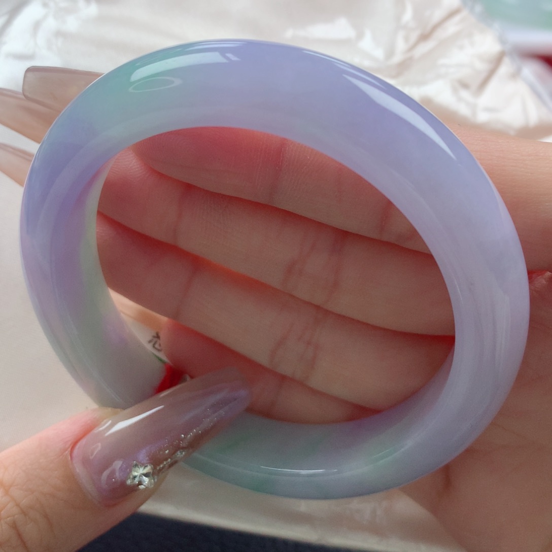 未镶嵌手镯翡翠缅甸天然翡翠A货55