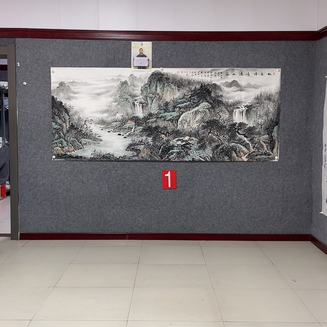 国画用****7小八尺画芯 作品