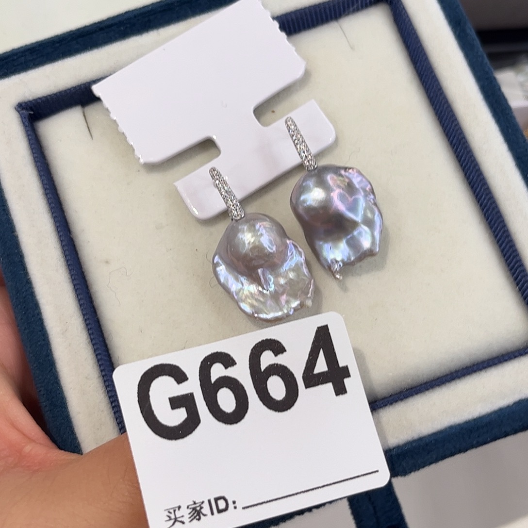 合金耳饰淡水珍珠