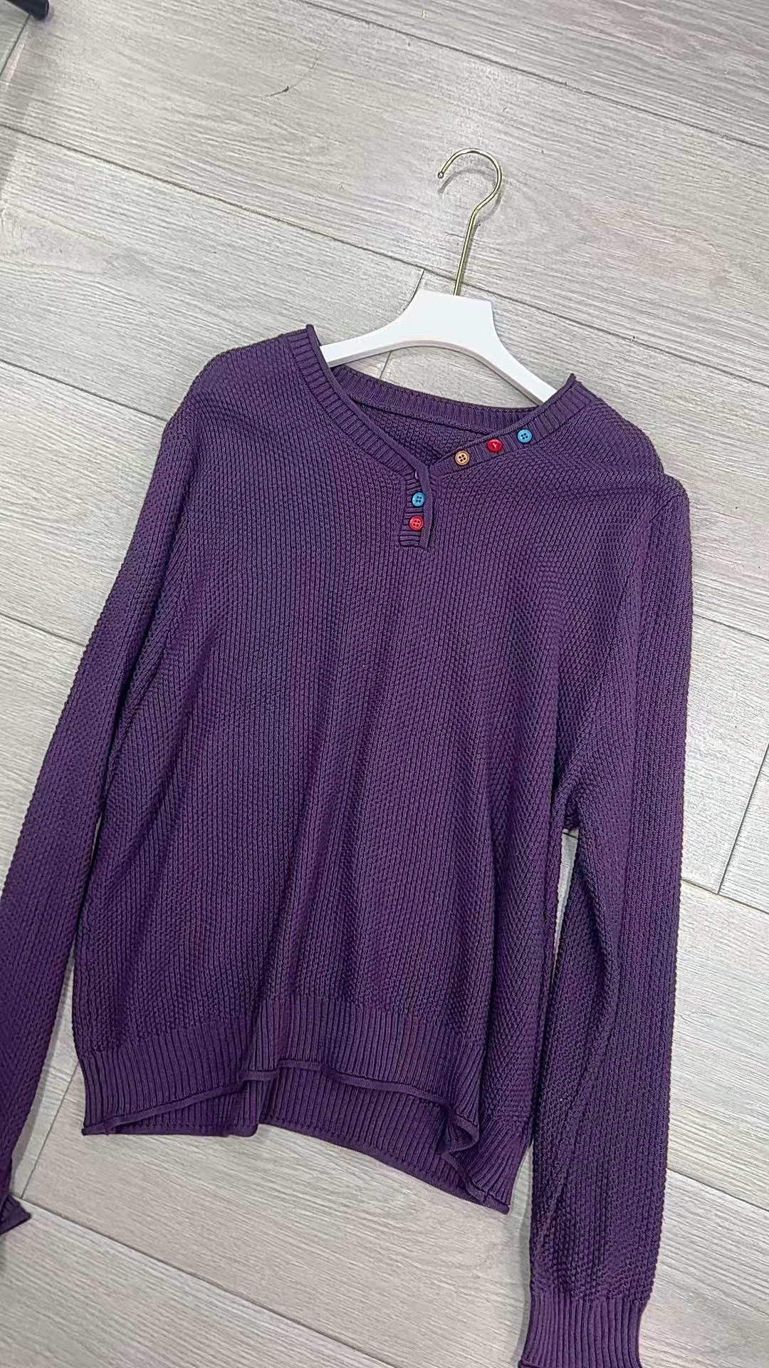 女士百搭毛衣18021-2-J