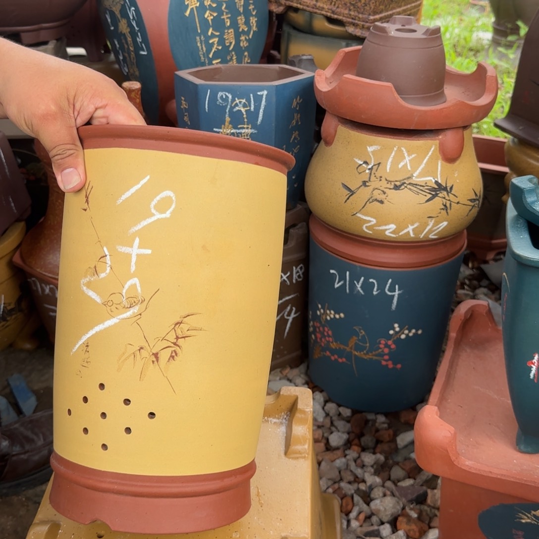 紫砂花盆紫砂花盆盆景盆景盆栽