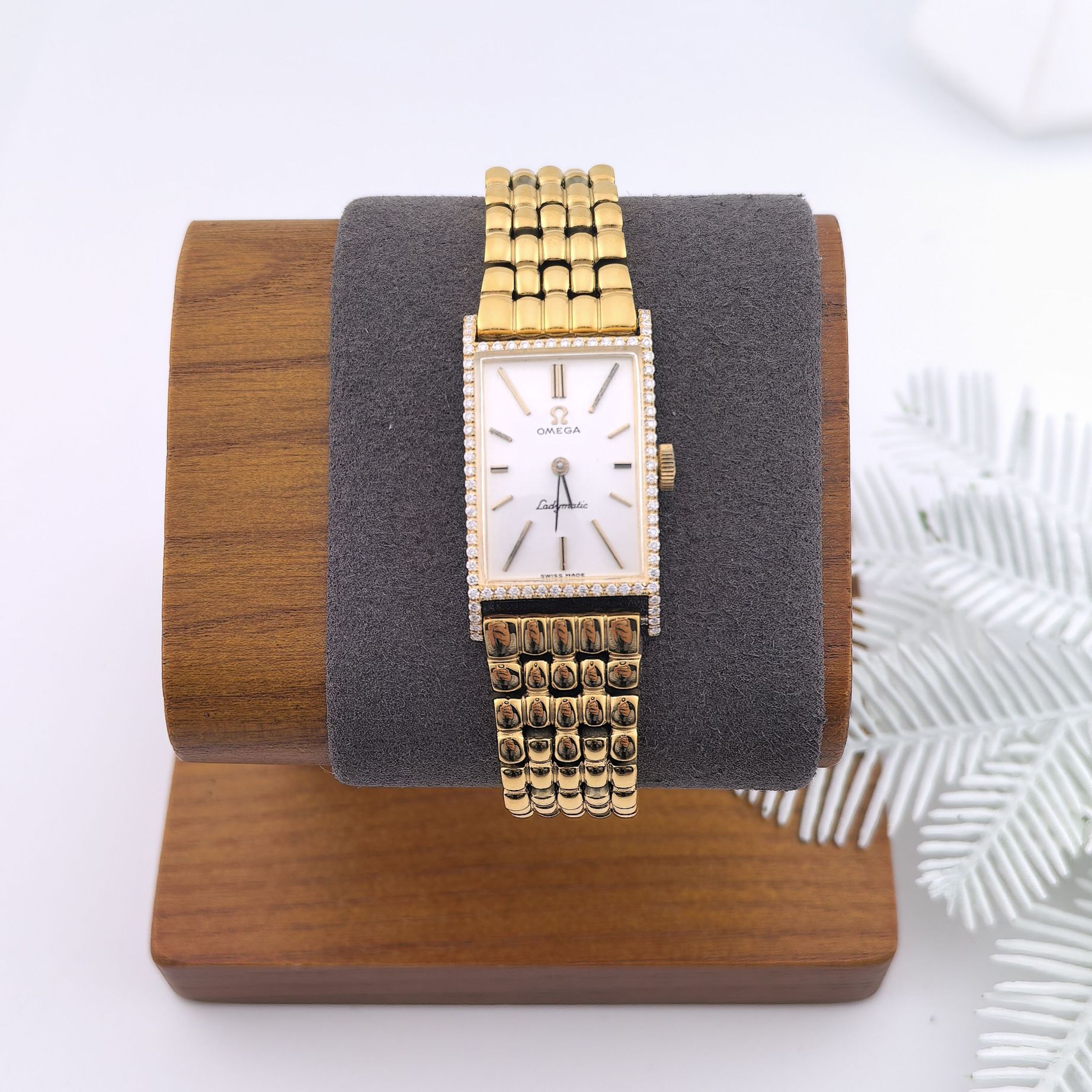 95新 Omega/欧米茄 中古欧米茄女表/自动机械/表经17*23mm/01941