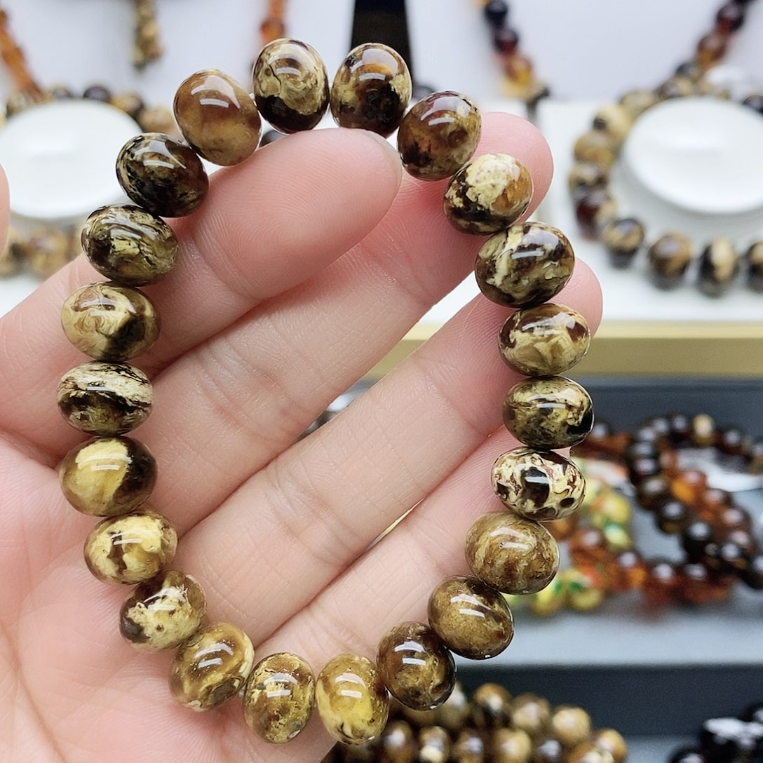 琥珀手链未镶嵌琥珀10