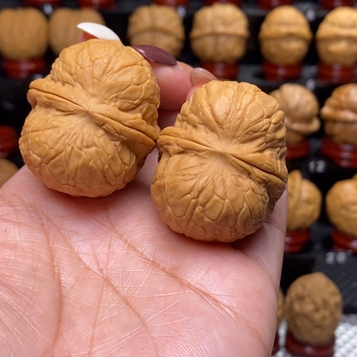 文玩核桃把件寿星元宝39尺…………08