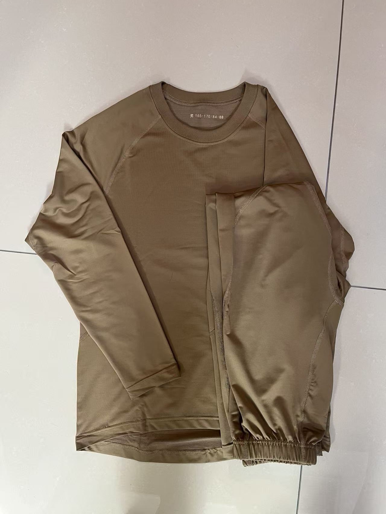 黄色秋衣裤加厚保暖