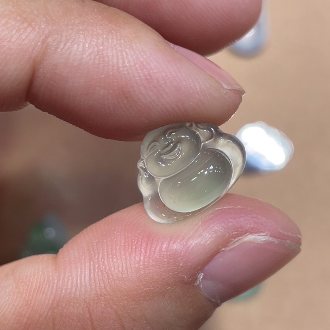 定制翡翠未镶嵌佛公