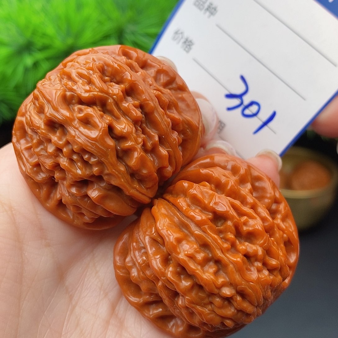文玩核桃把件42四座楼301