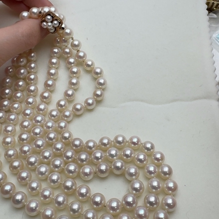 海水珍珠颈饰未镶嵌