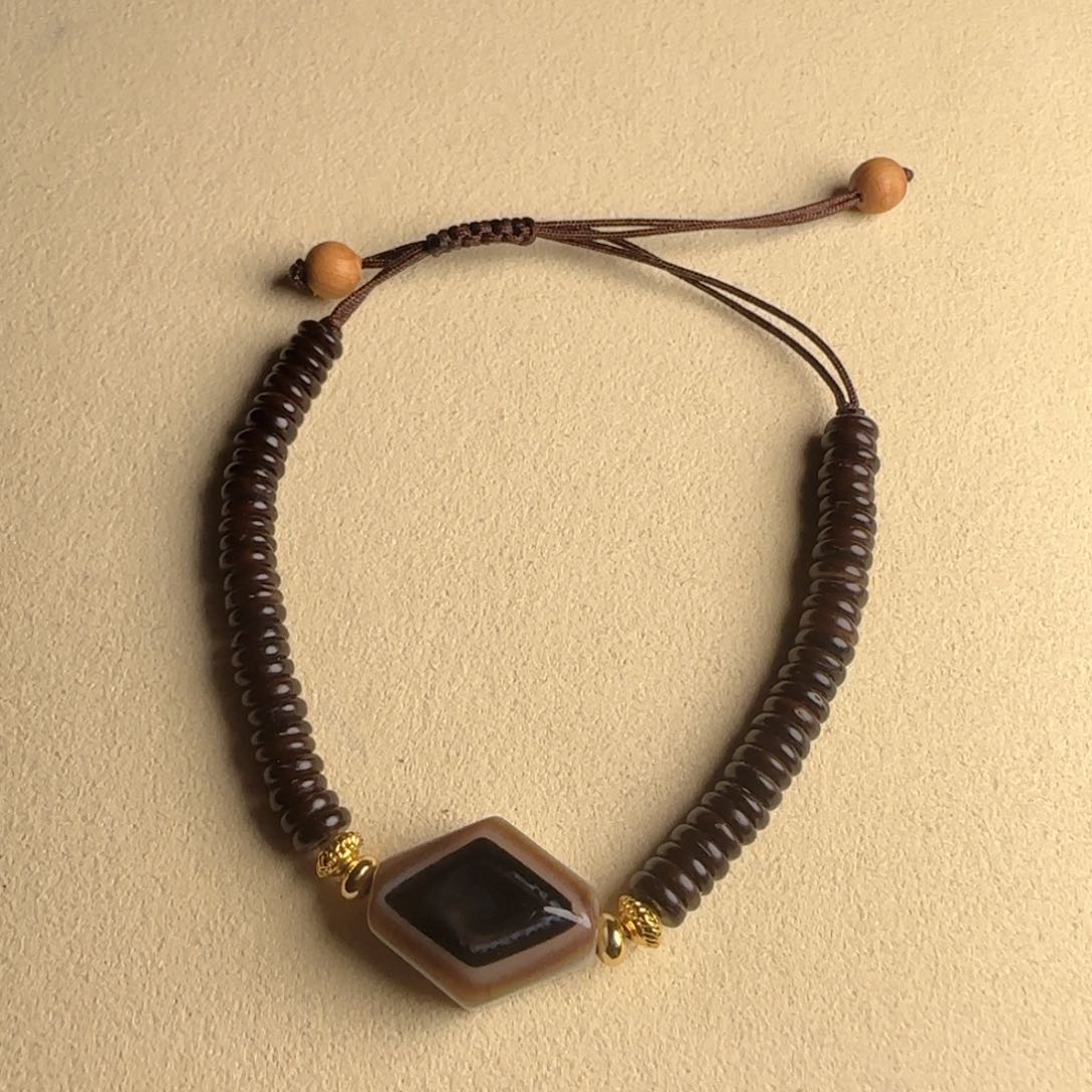 玛瑙/玉髓手绳未镶嵌江*?