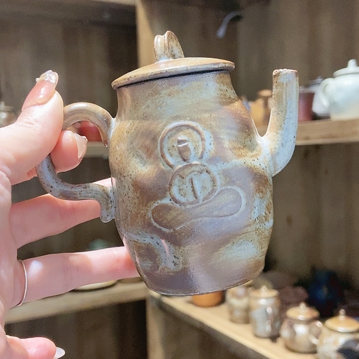 柴烧老岩泥高端茶器