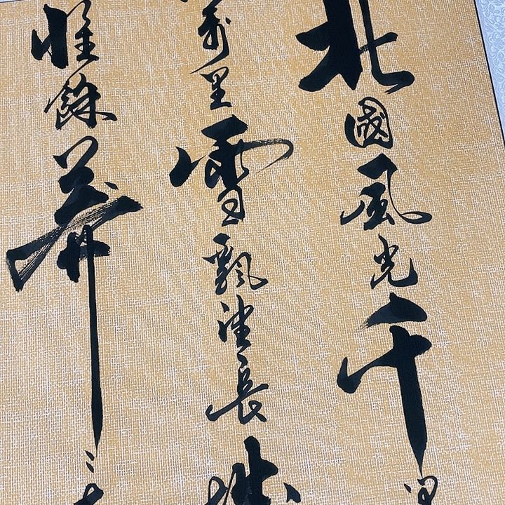 书法墨海游龙作品