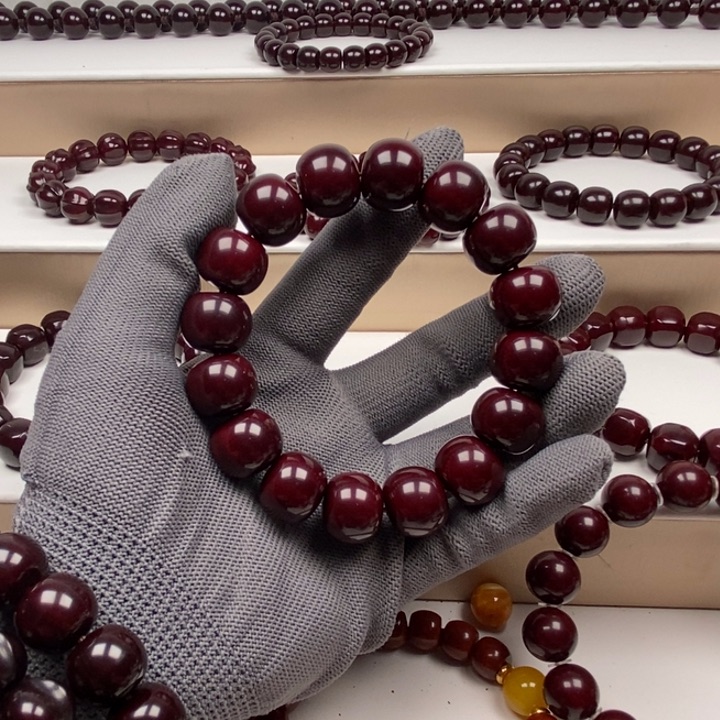 核桃手串/手链清****子猴头雕刻