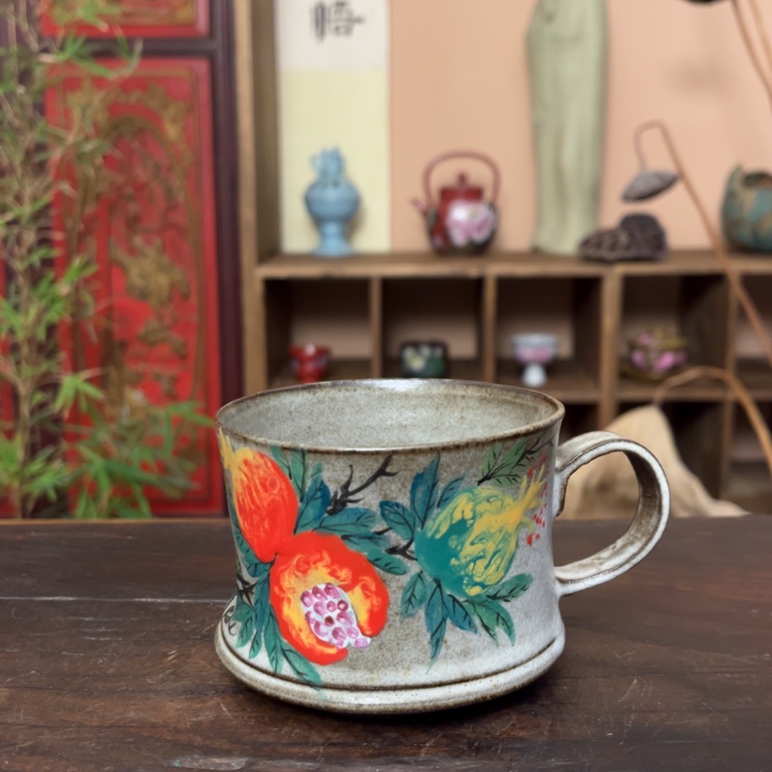 杯景德镇柴烧手工工艺