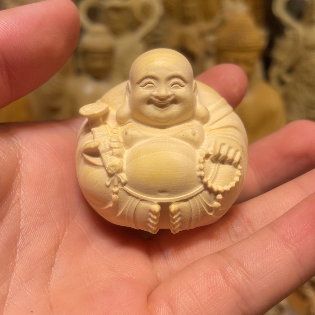 黄杨木小瑕疵一团和气
