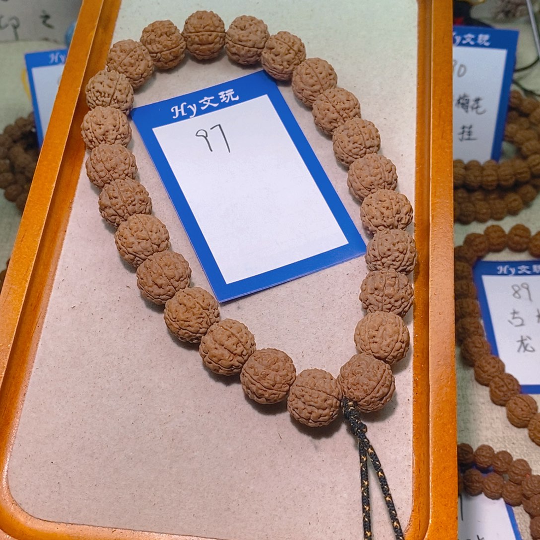 福***照金刚菩提手串97古树跳跳龙16.8