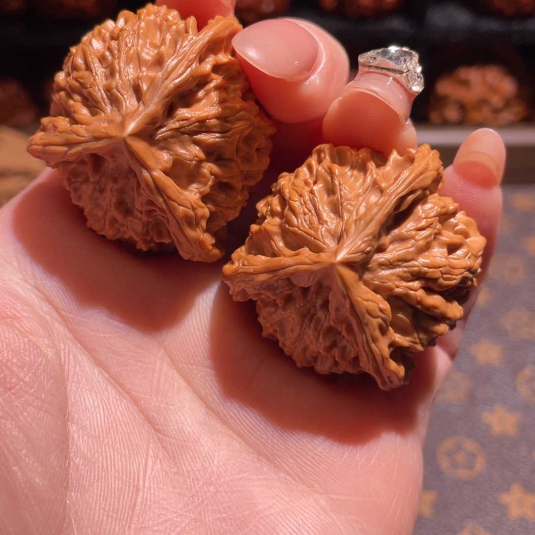 吊坠文玩核桃3️⃣棱