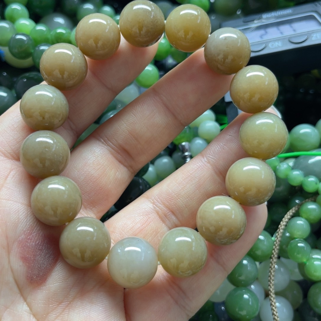 和田玉手链未镶嵌