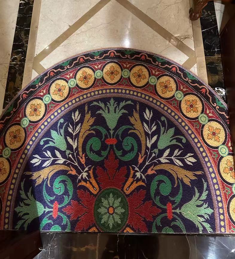 入户门地垫丝圈脚垫门口进门垫防滑垫玄关耐磨水泥地毯防滑垫子