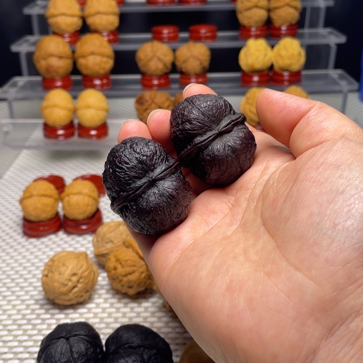 文玩核桃把件白****年6峭壁元宝