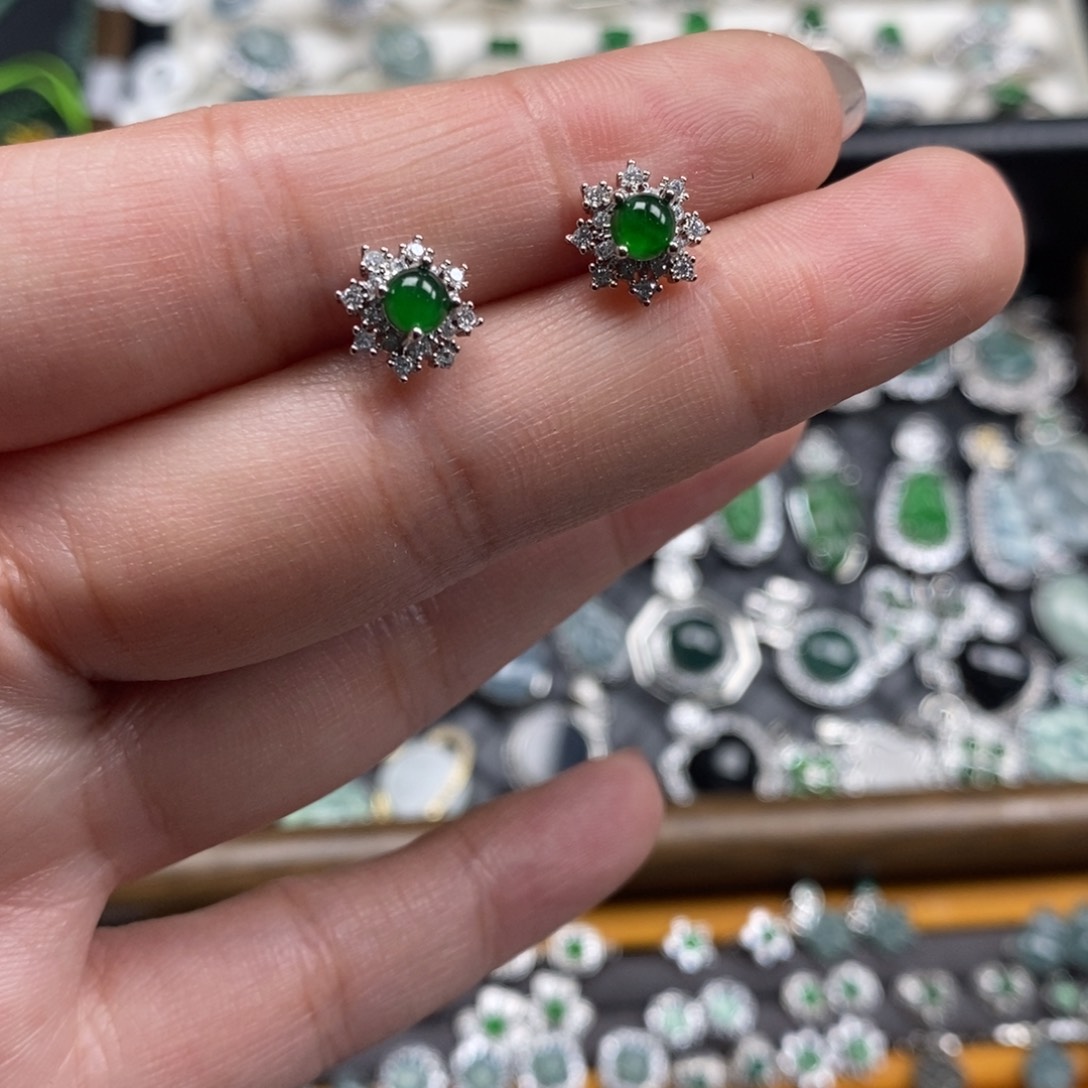 未镶嵌挂件翡翠翡翠